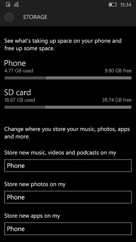 Screenshot, Build 10549