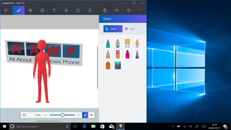 How do I use 3D on Windows 10?