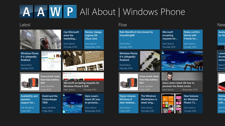 All About Windows Phone Windows 8 App