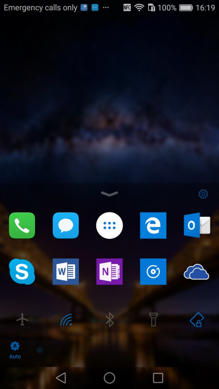 Screenshot, MS Launcher