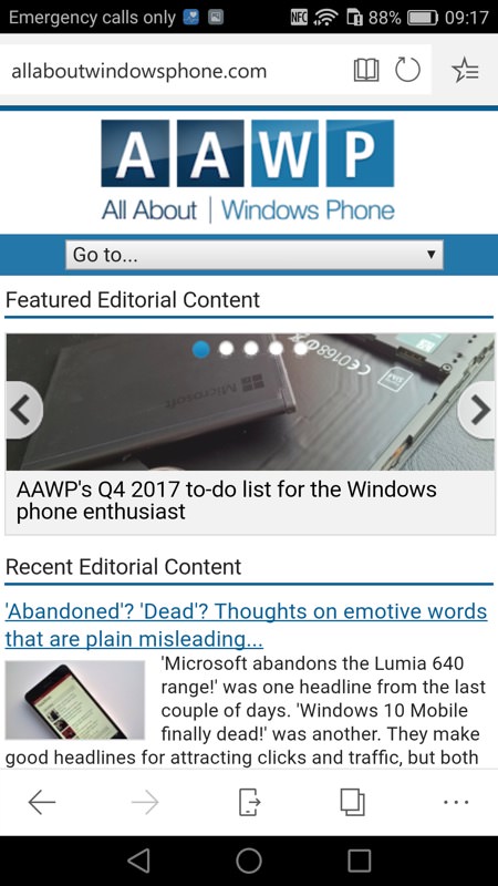 Screenshot, MS Launcher