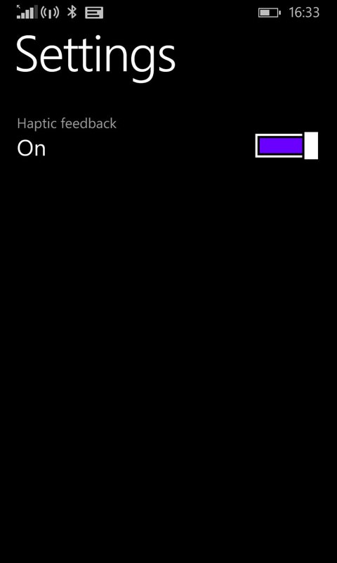 Screenshot, Microsoft Band apps