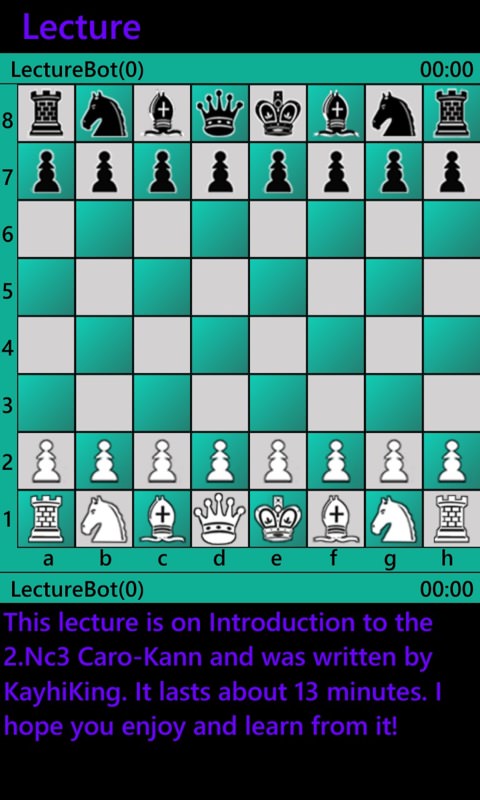 Chess feature screenshot