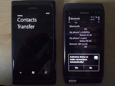 Contacts Transfer