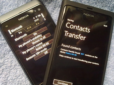 Contacts Transfer