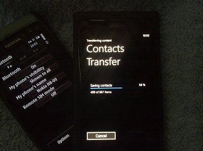 Contacts Transfer