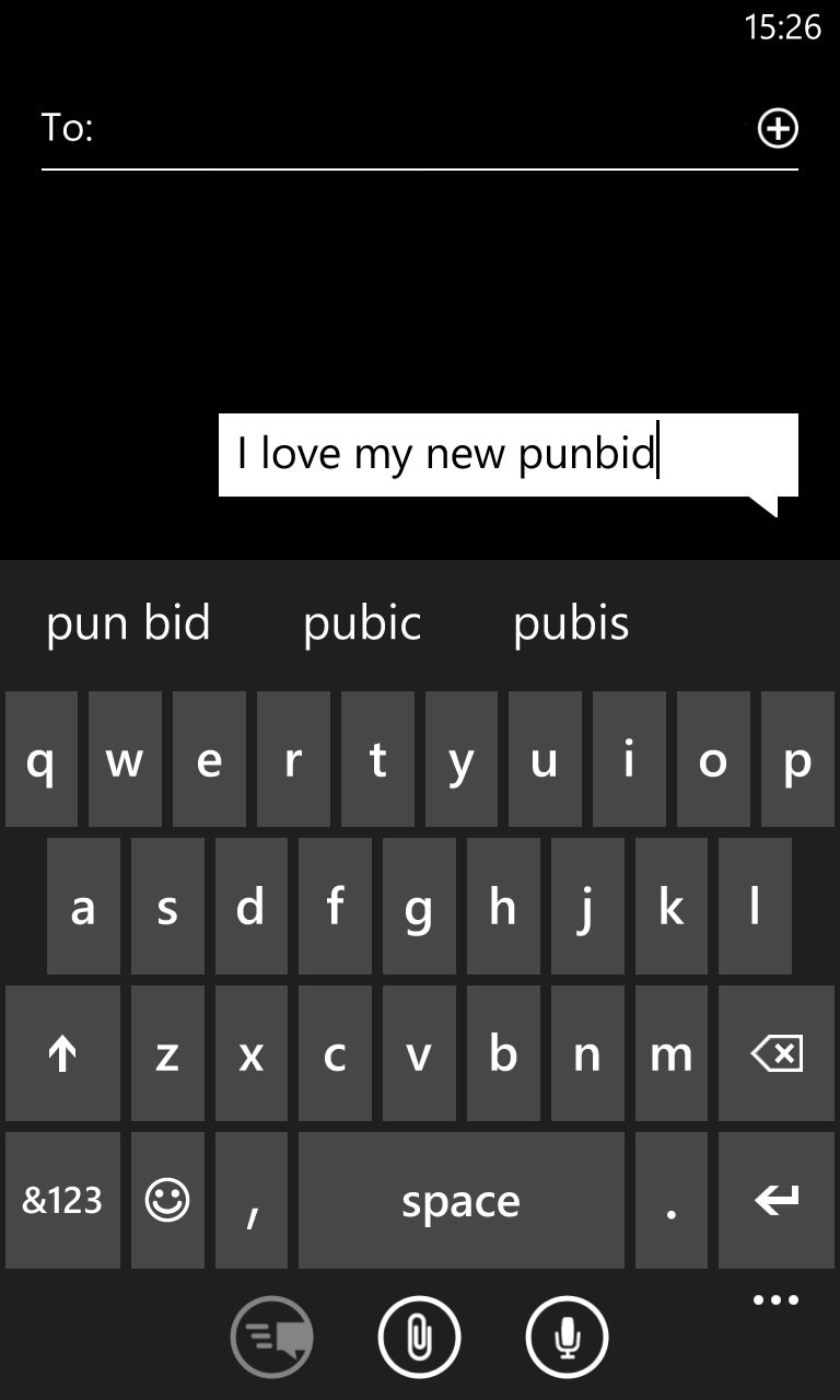 How To Add Words To The Windows Phone Auto correct Dictionary