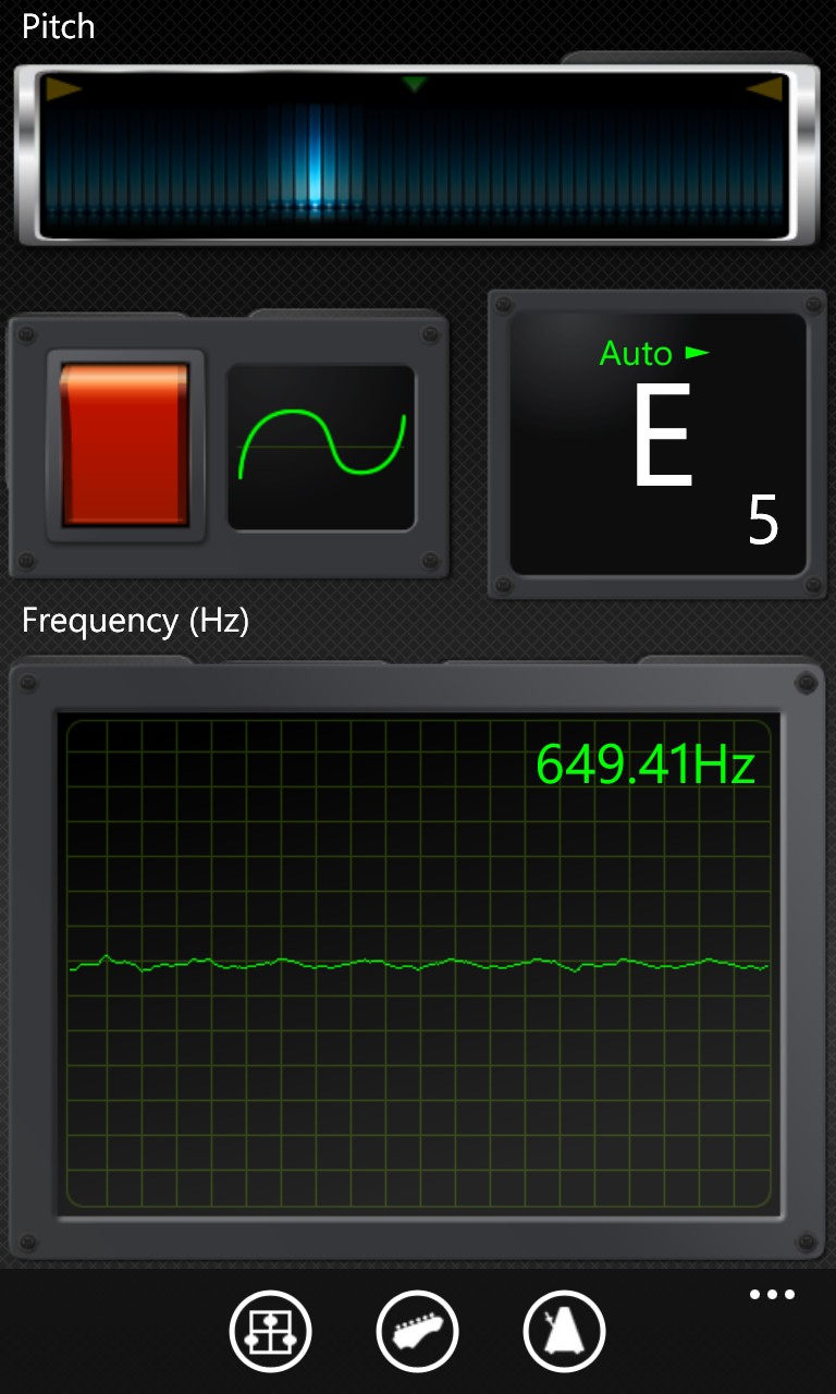 Screenshot, Guitar Tuner roundup feature