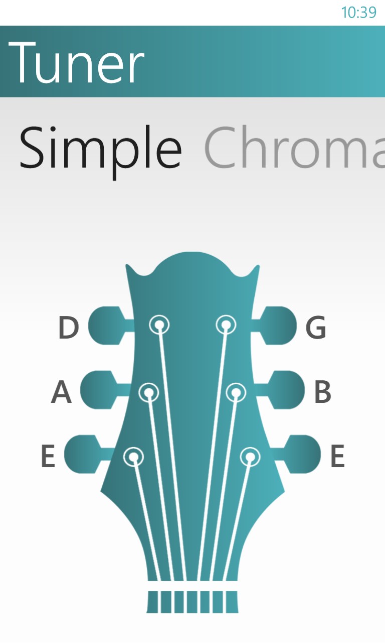 Screenshot, Guitar Tuner roundup feature