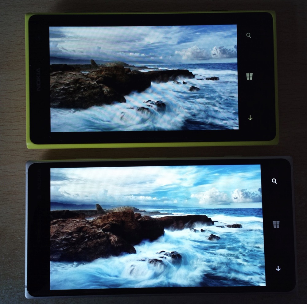 Screen comparison, LCD versus AMOLED