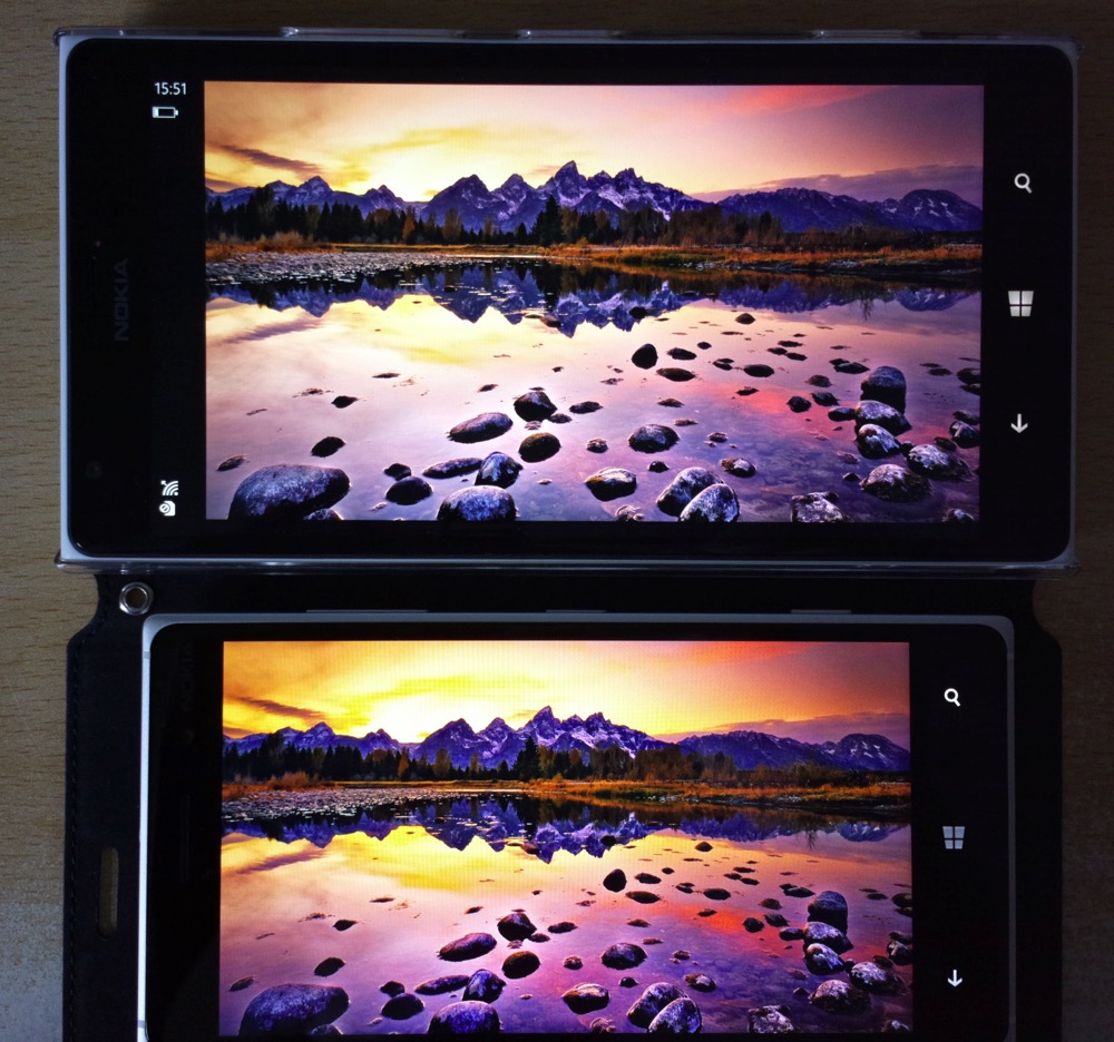 Screen comparison, LCD versus LCD generation