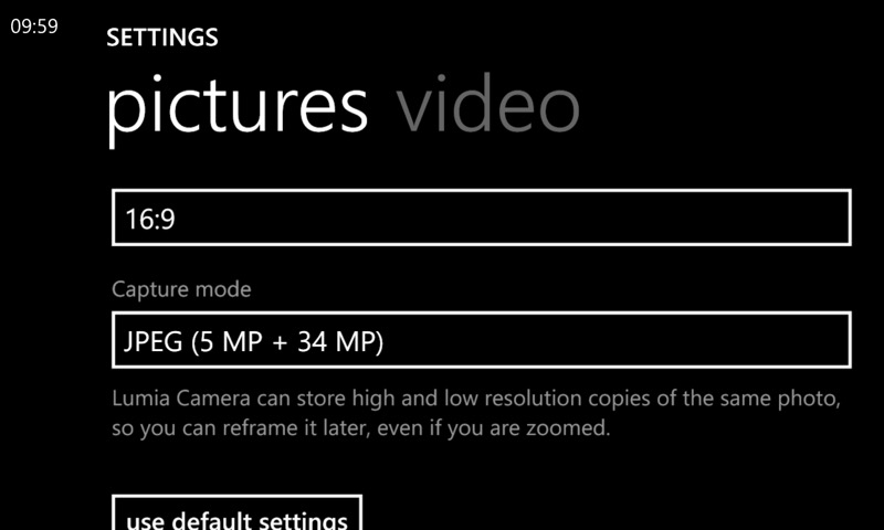 Screenshot, Lumia Camera