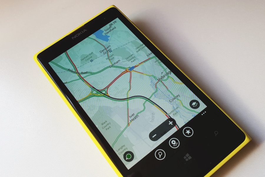 Lumia 1020 with Maps and traffic