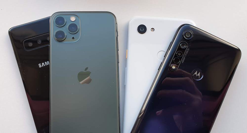 4 decent options, S10e, iPhone 11 Pro, Pixel 3a XL, Moto G8 Plus