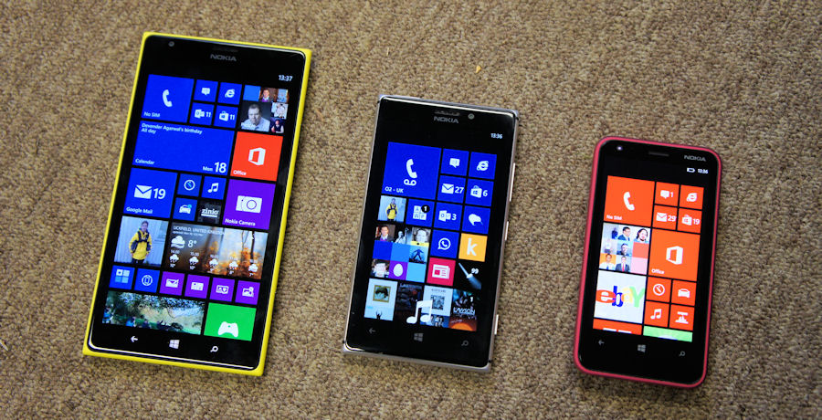 nokia lumia 1520 size