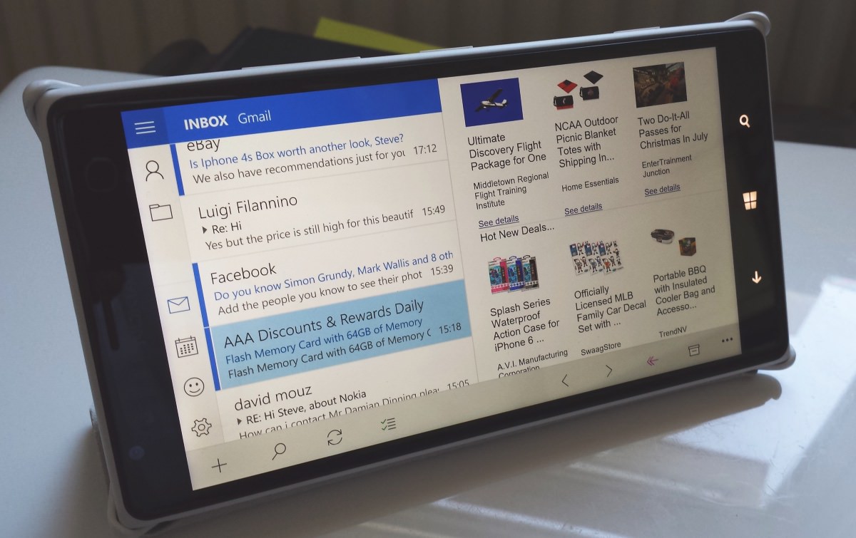 Windows 10 Mobile on the Lumia 1520