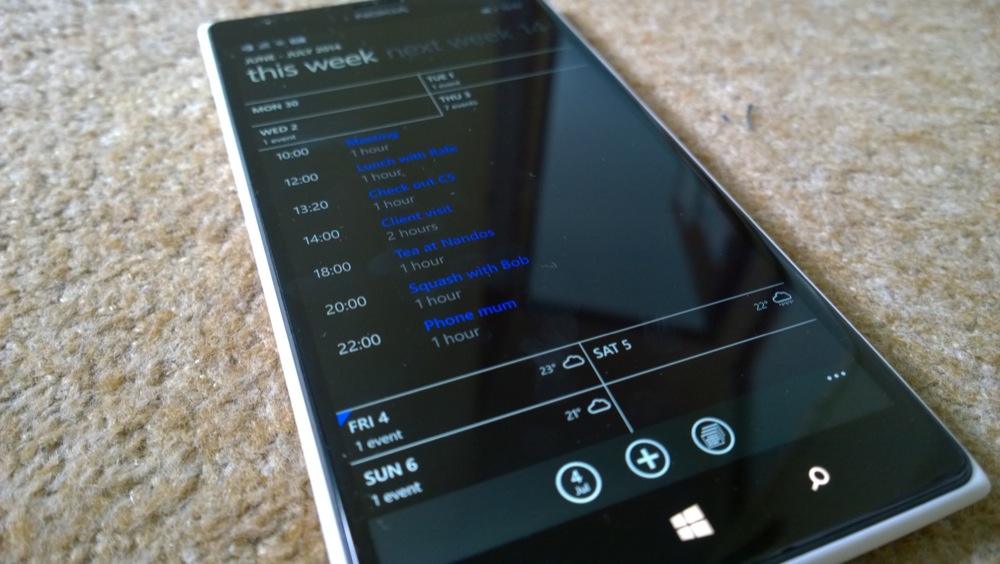 Windows Phone 8.1 on the 1520