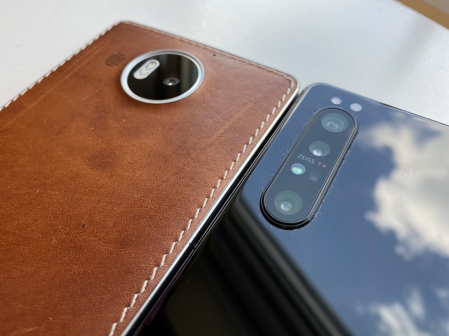 Lumia 950 XL and Sony Xperia 1 II