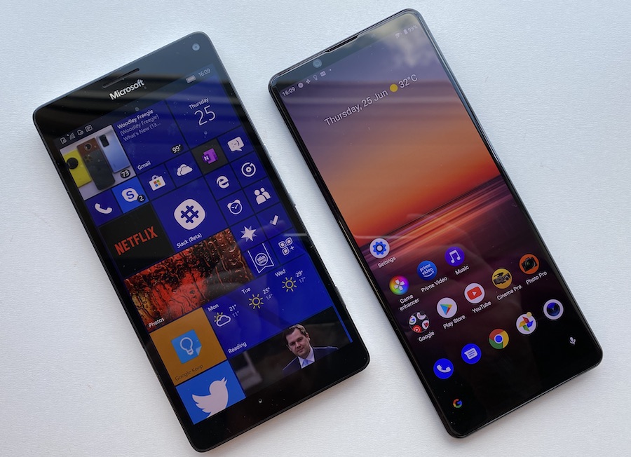 Head To Head Lumia 950 Xl Vs Cutting Edge Sony Xperia 1 Mk Ii