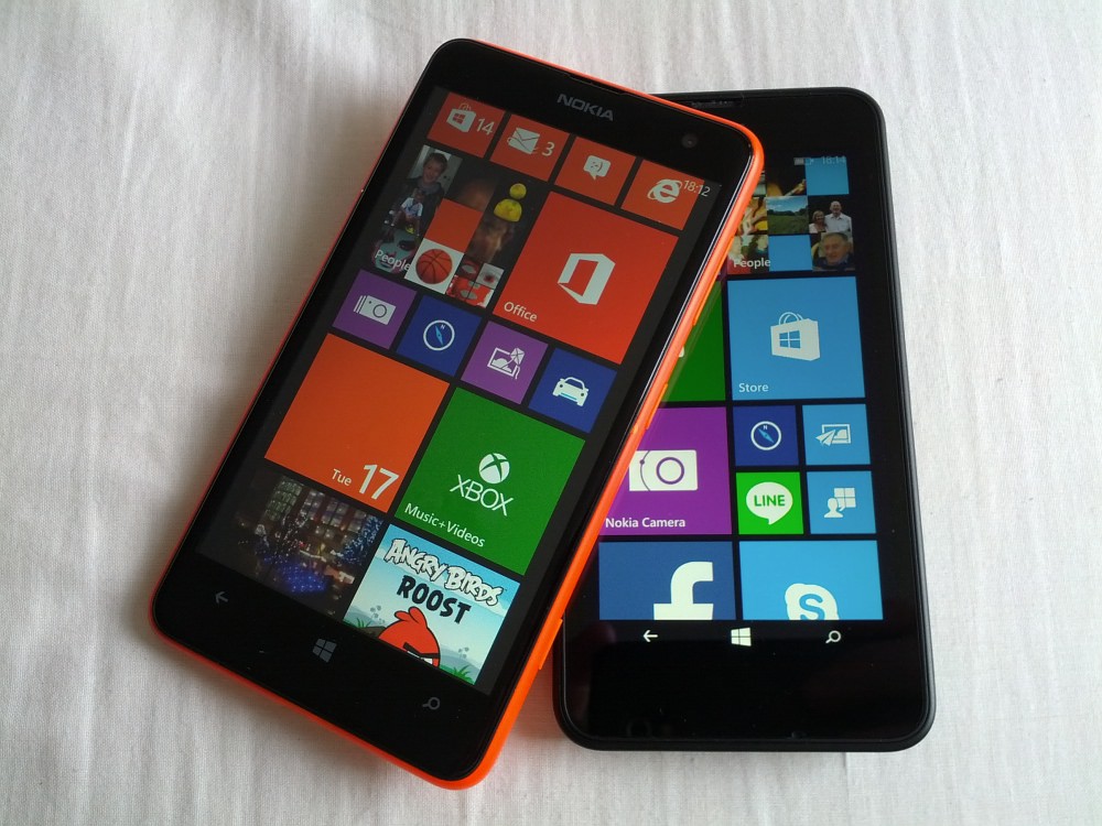 Lumia 625 and 630