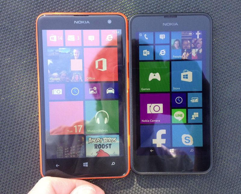 Lumia 625 and 630