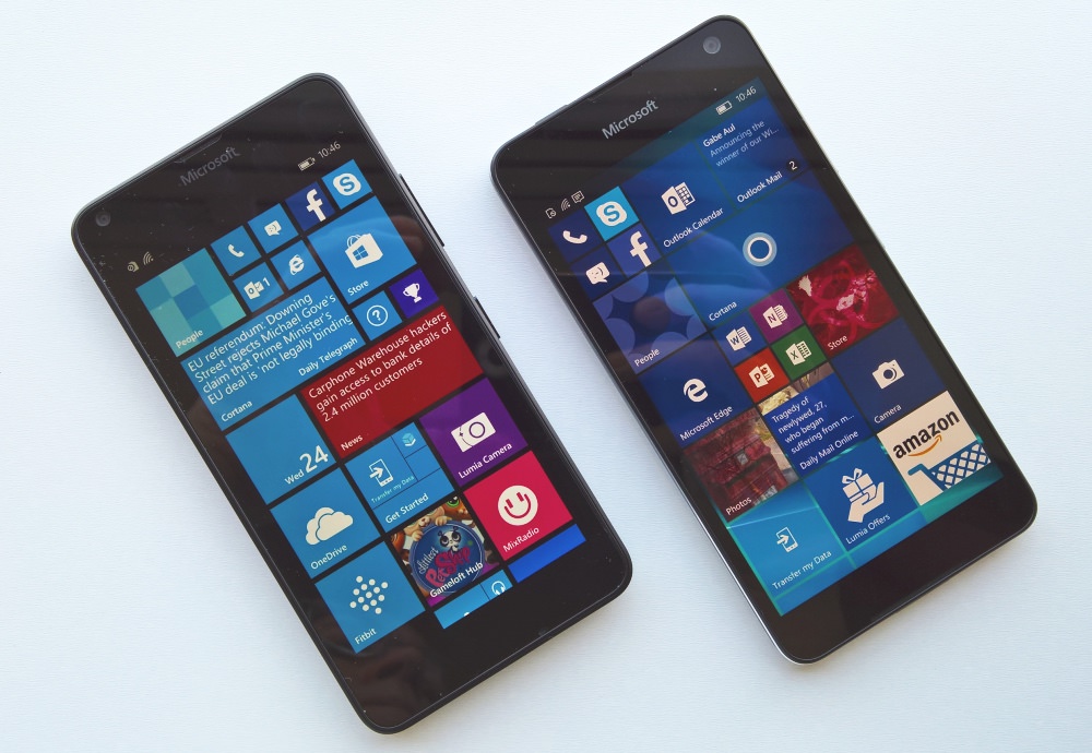 Lumia 640 and 650