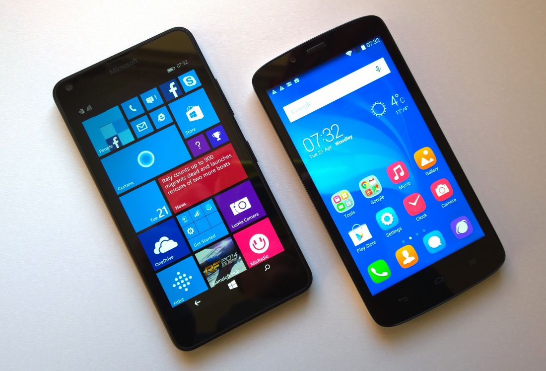 Lumia 640 and Honor Holly