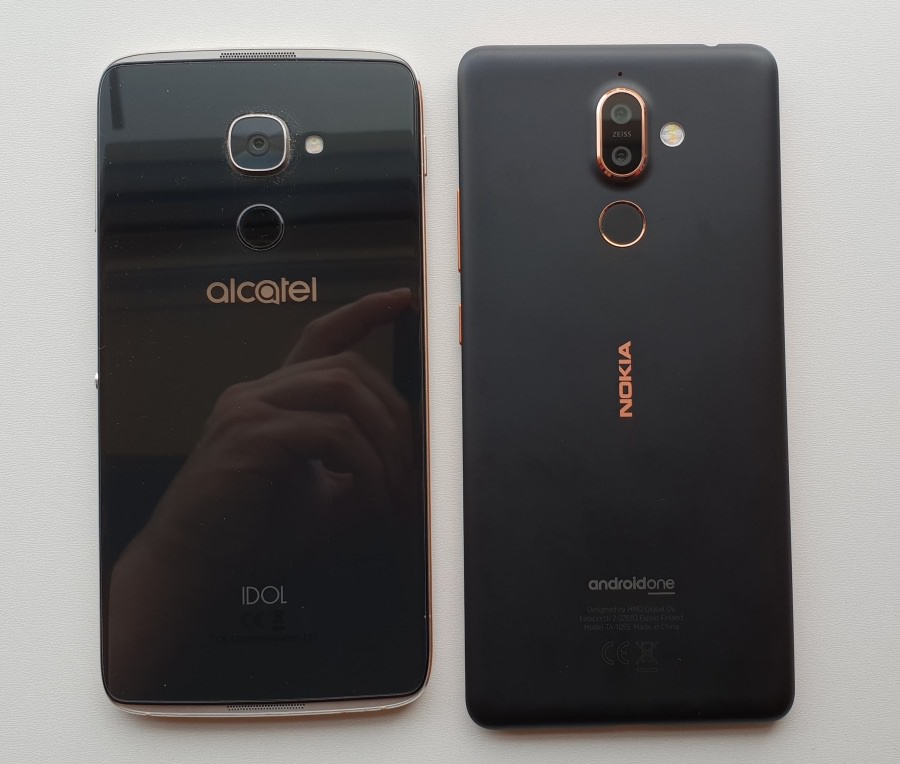 IDOL 4 Pro and Nokia 7 Plus