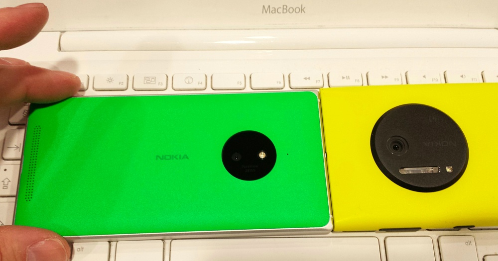 Lumia 830 and 1020