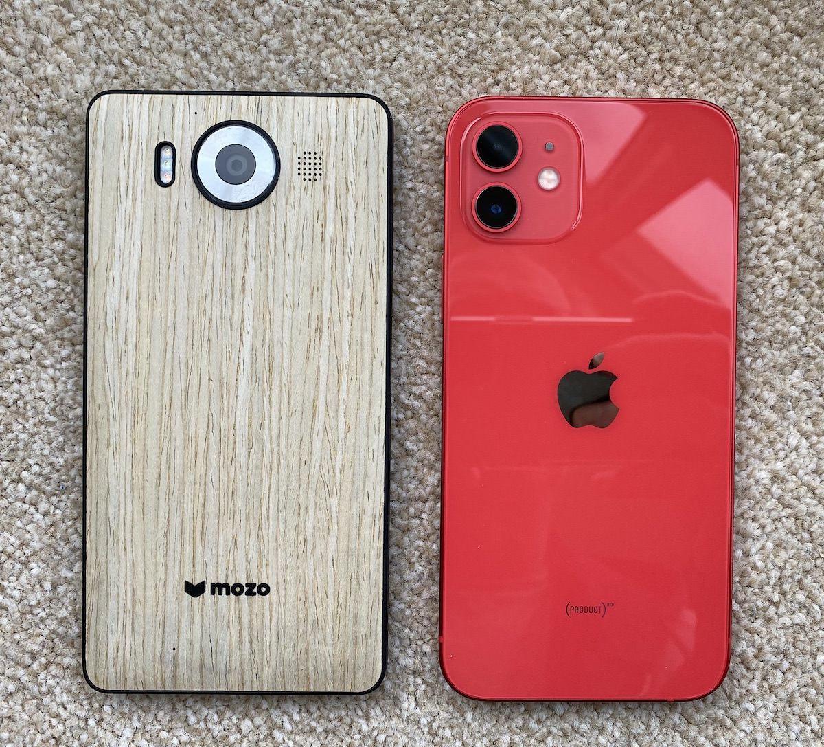 Pixel 5 and iPhone 12