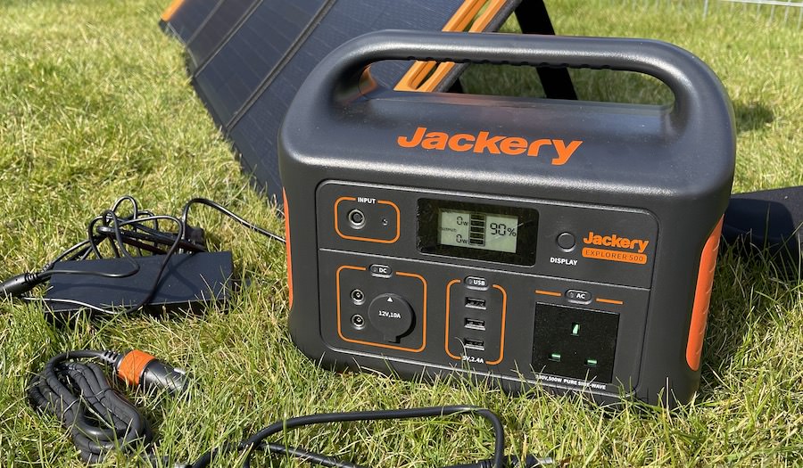Jackery 500 (solar) power station