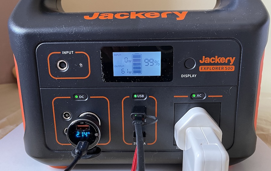 Jackery 500 (solar) power station