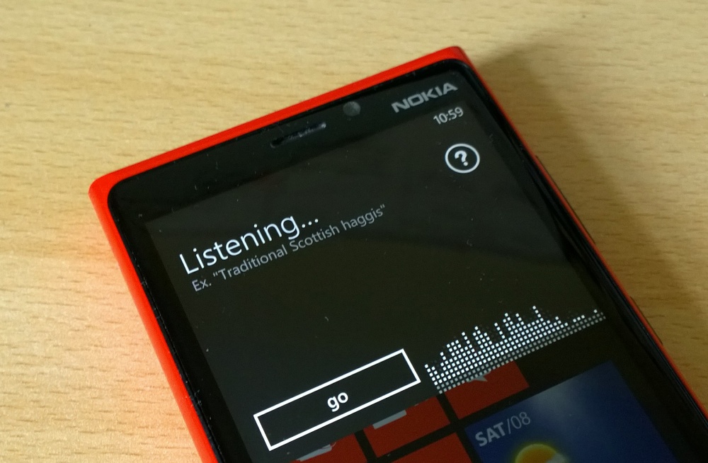 Voice control in the current Windows Phone 8