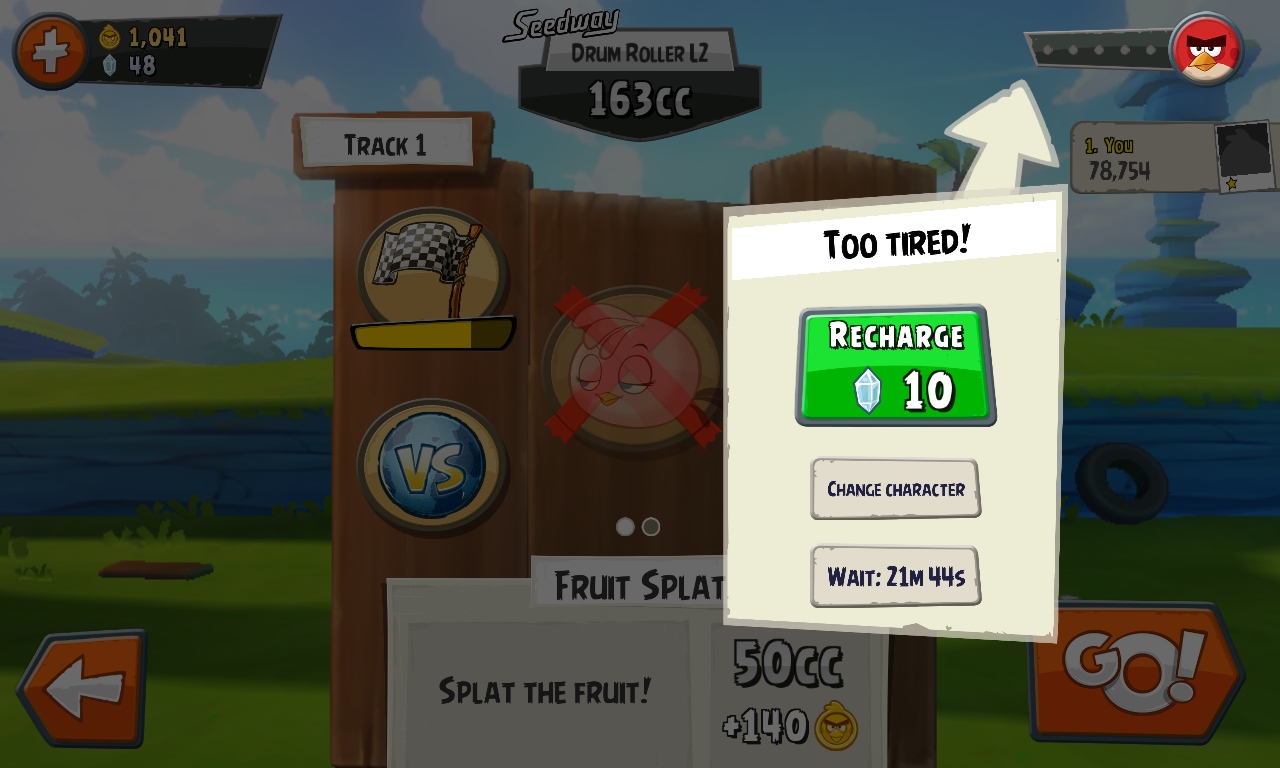 Report: Angry Birds Go! has $100 microtransaction in soft launch