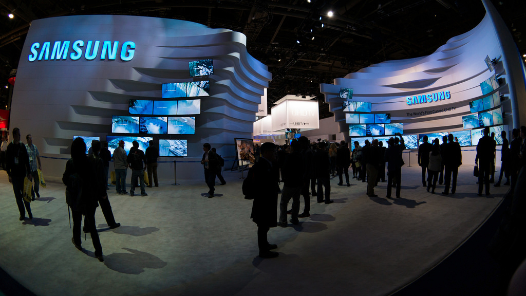 CES 2014, Samsung Stand