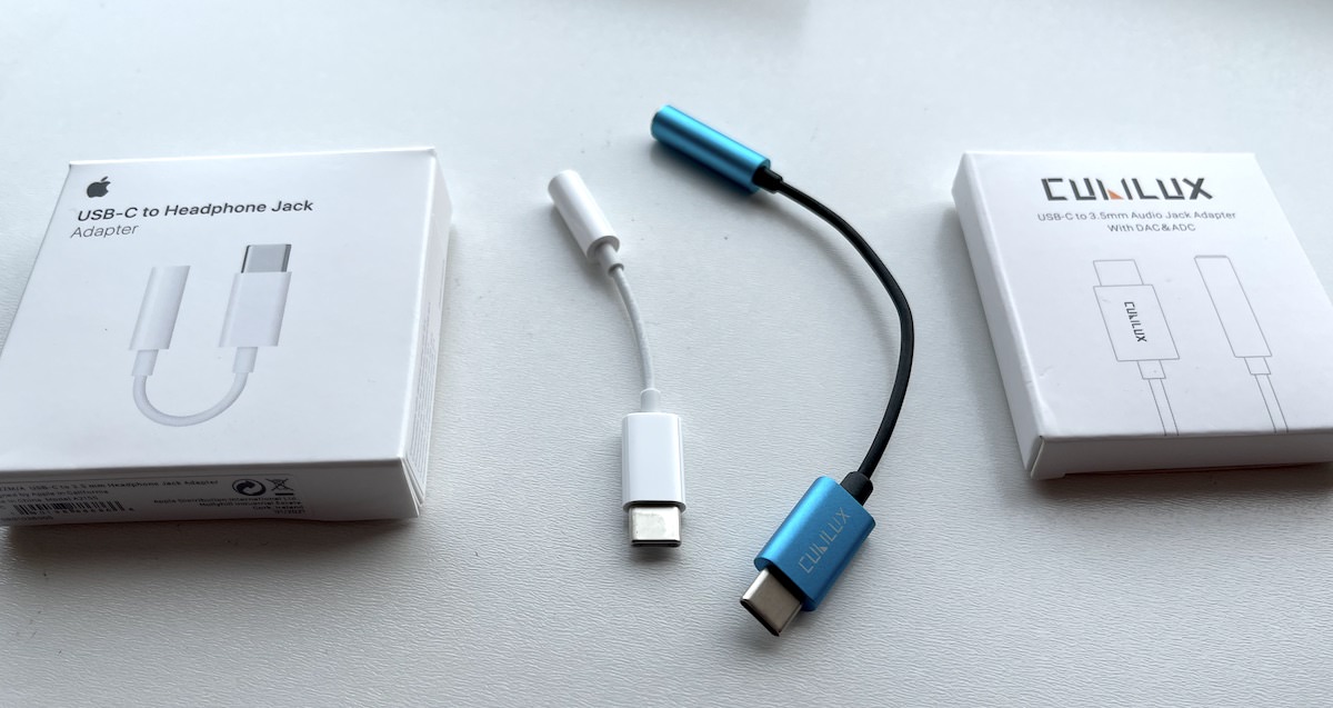 Apple Cubilux a tale of two Type C DAC dongles review All