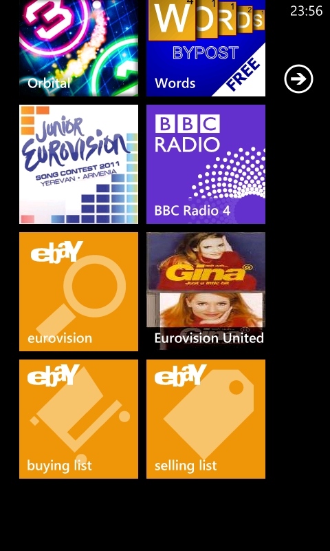 Ebay on Windows Phone