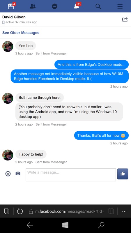 windows 8 messenger app