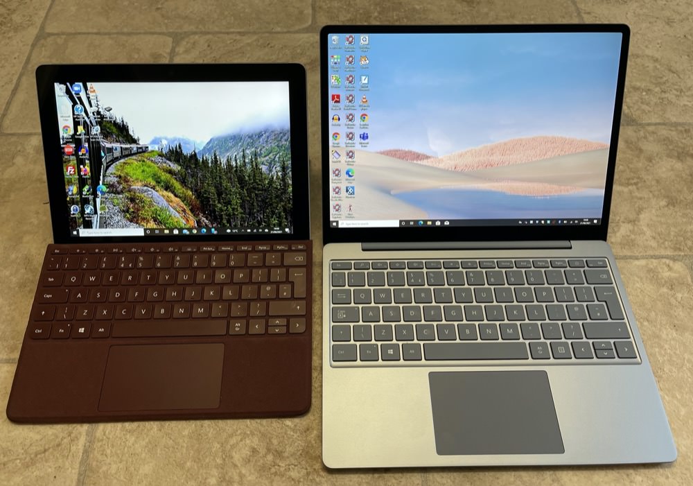 Surface Go vs Surface Laptop Go