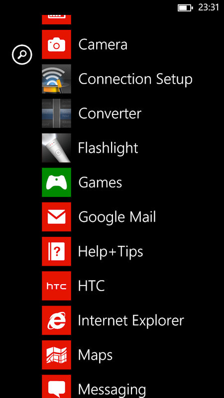 HTC icons