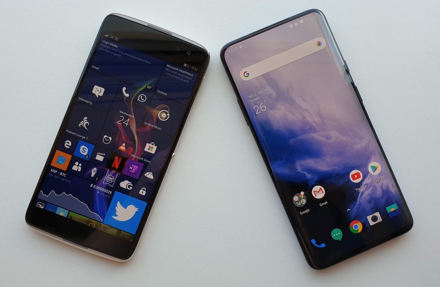 IDOL 4 Pro vs OnePlus 7 Pro