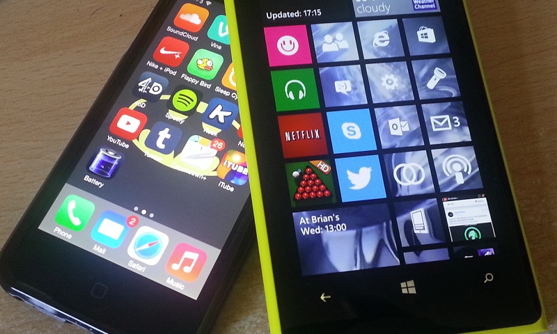 iOS7 meets Windows Phone 8.1!