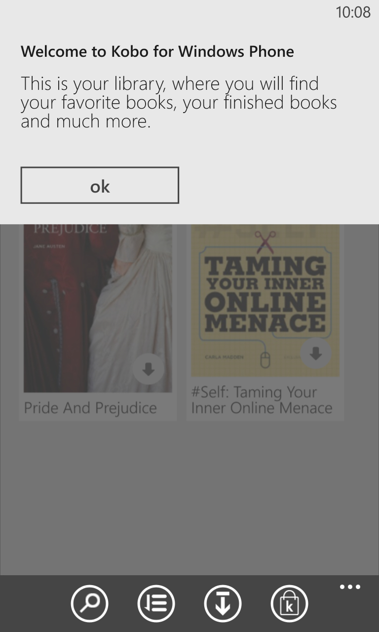 Kobo for Windows Phone