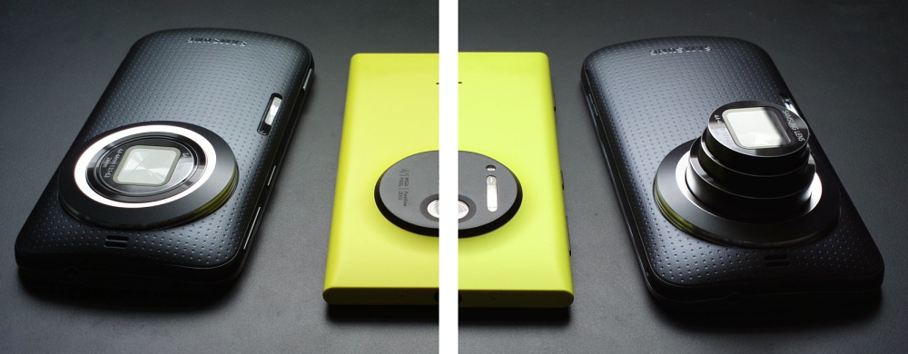 K zoom and Lumia 1020