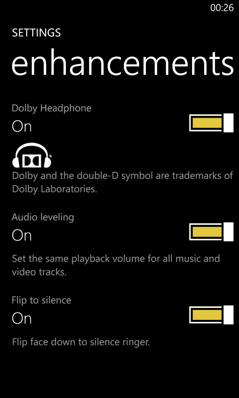 Nokia Lumia 1020 audio