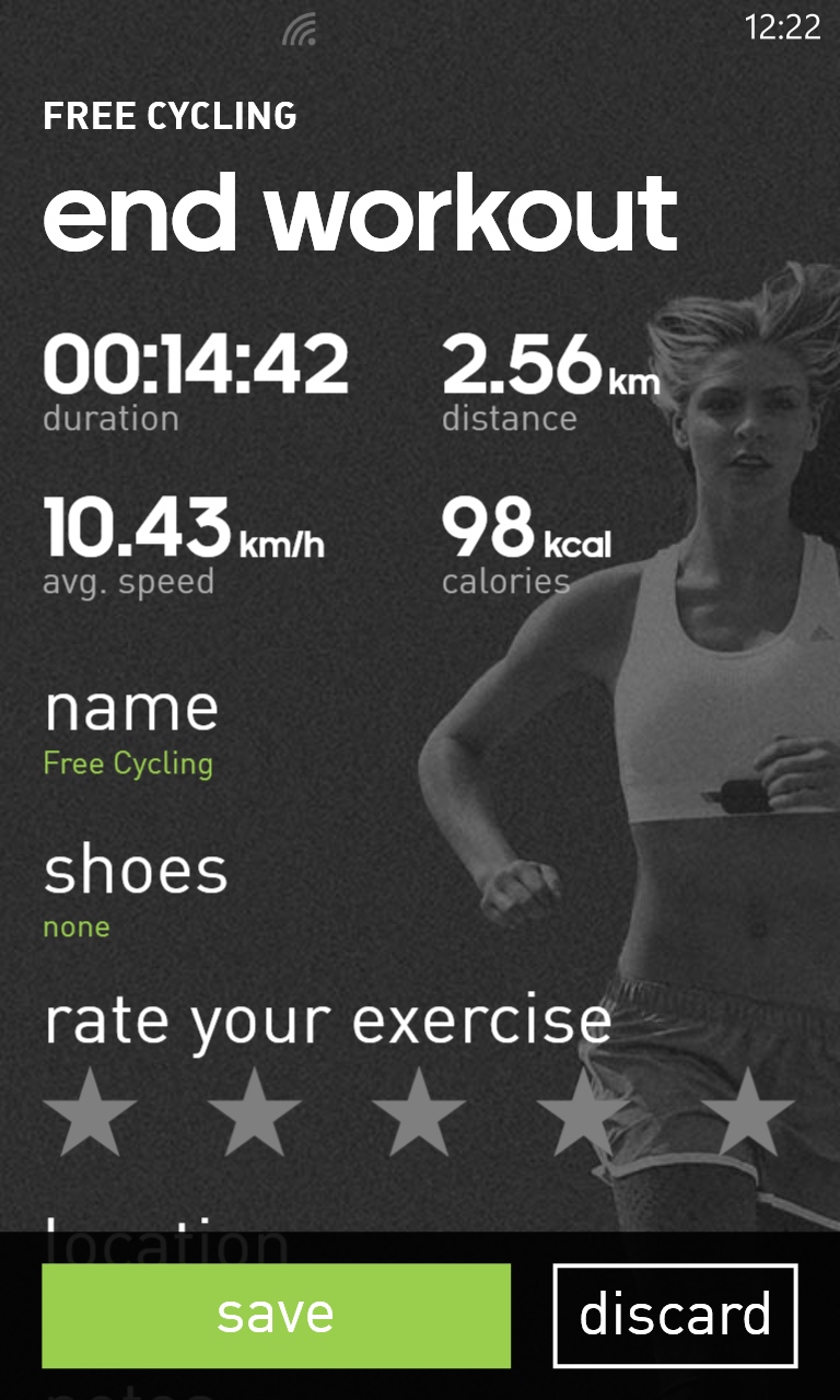 Corta vida Acuerdo Giotto Dibondon Adidas miCoach review - All About Windows Phone