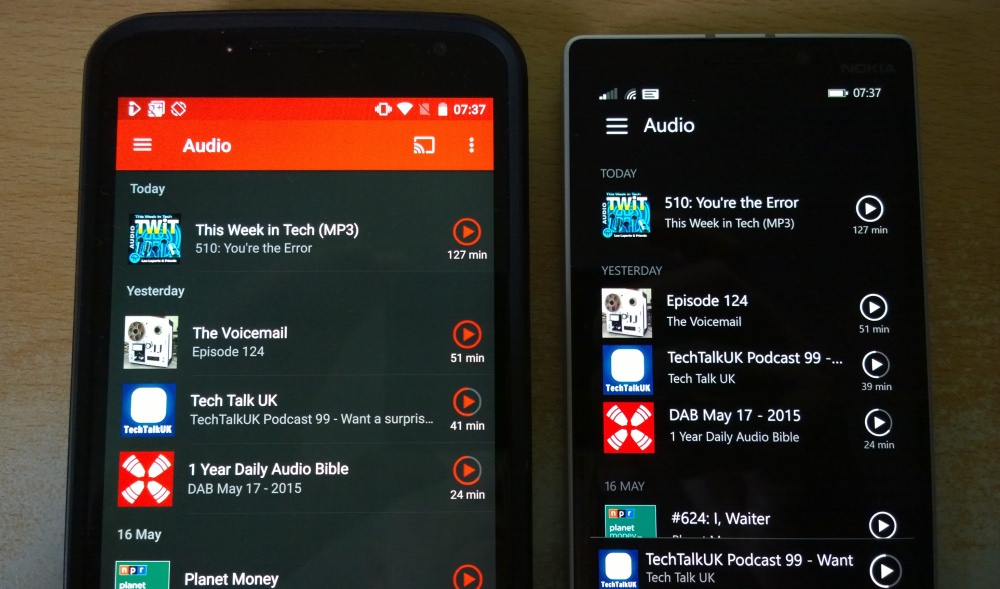 pocket casts iphone