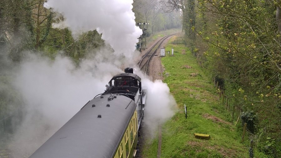 Steam train image