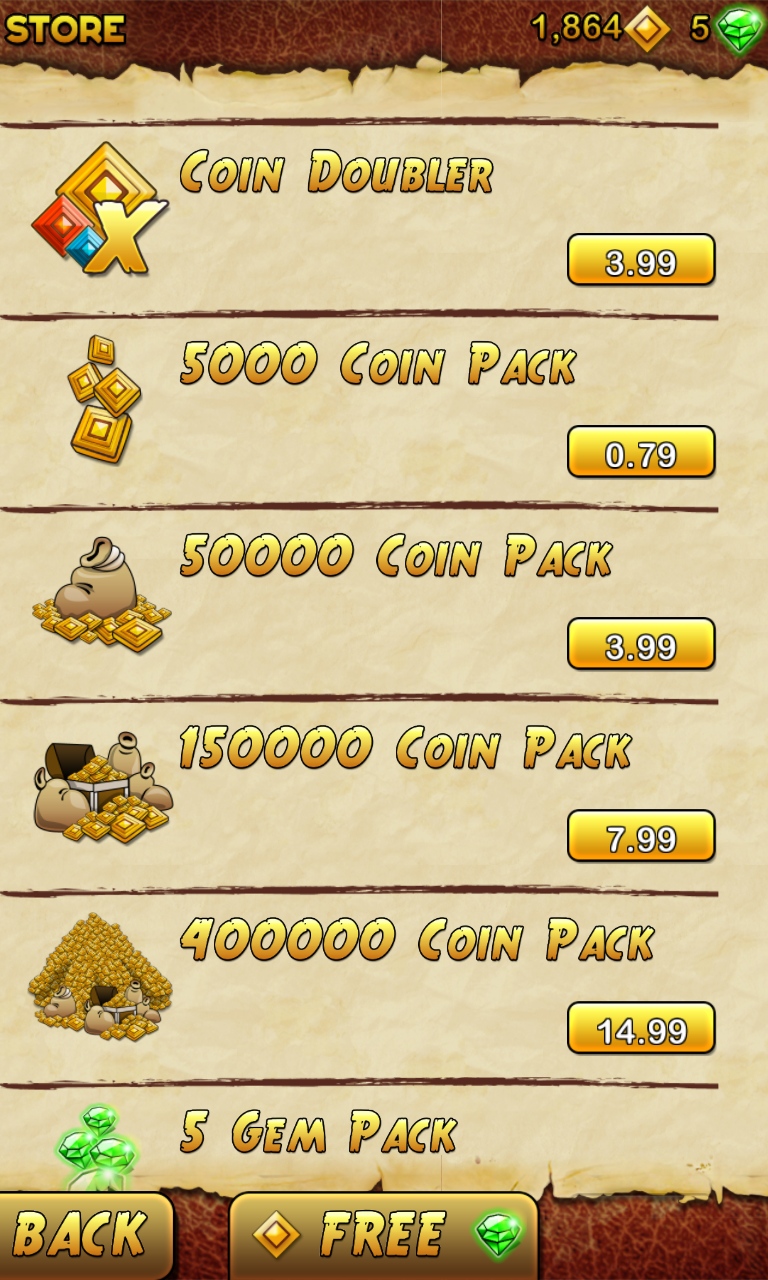 Temple Run 2  App Price Drops