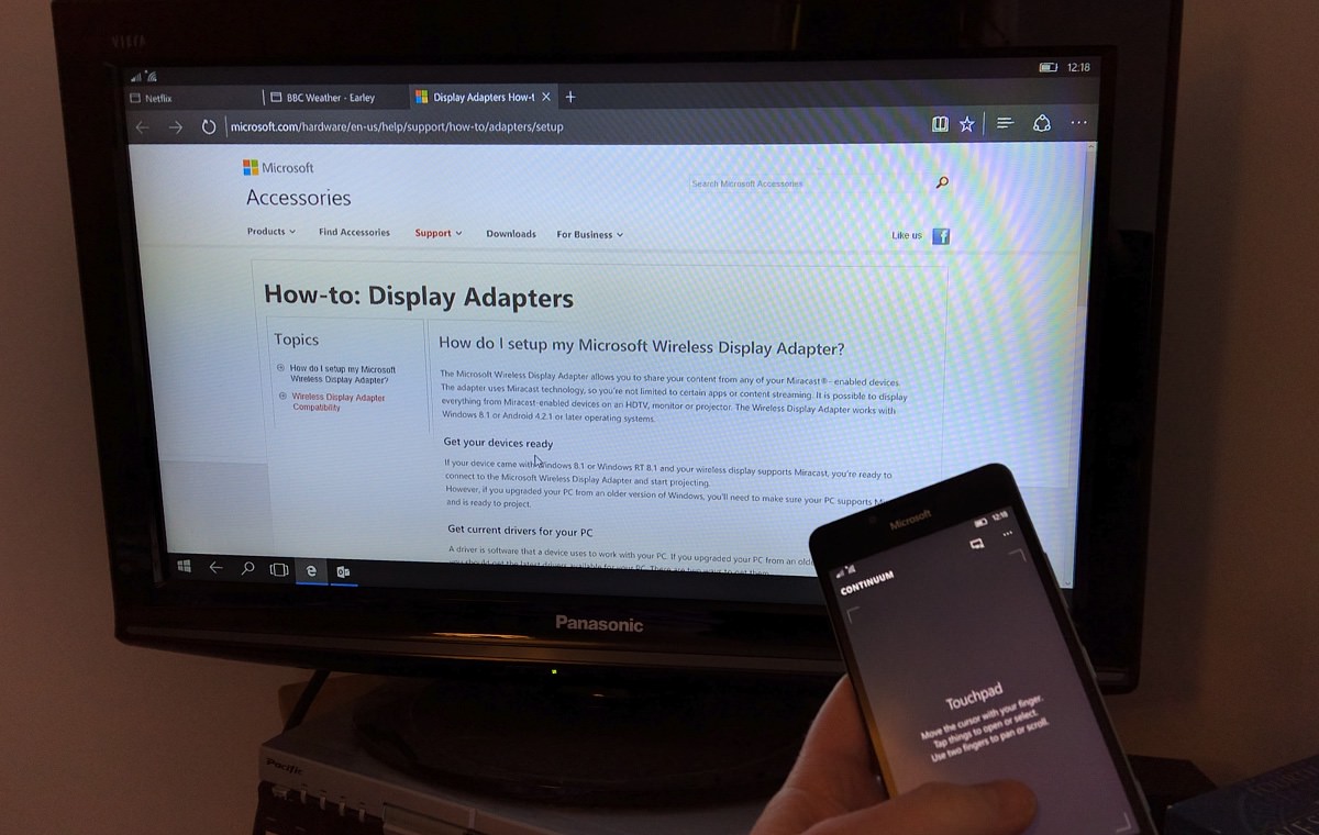 ms display adapter